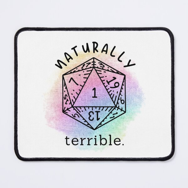 Item preview, Nat 1, naturalmente terrible designed and sold by TheAugdacity.