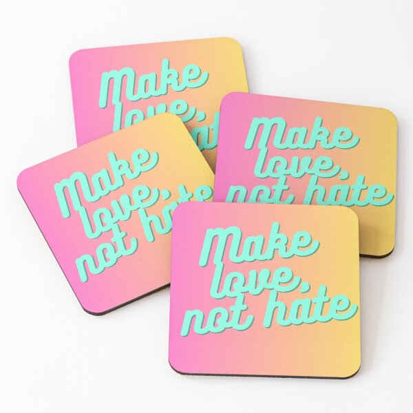 Item preview, Make love, not hate in the mint  designed and sold by Catrisz.