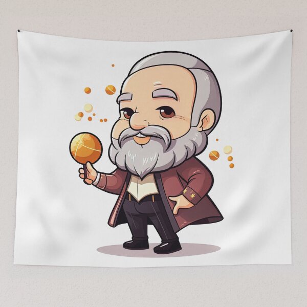 Item preview, Galileo Galilei | cute style designed and sold by ComicsFactory.