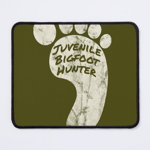 Item preview, Juvenile Bigfoot Hunter - Vintage Distressed Footprint designed and sold by GVRDesign.