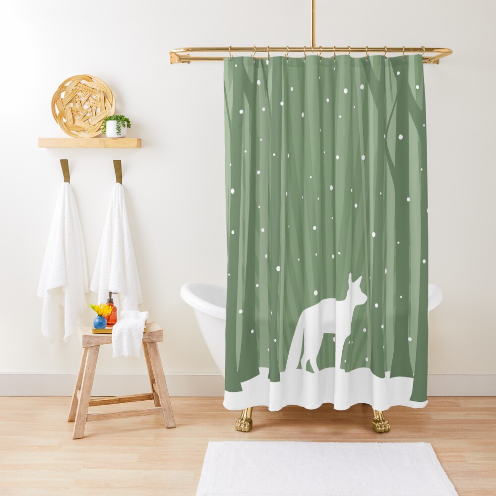 Item preview, Shower Curtain designed and sold by hidden-design.