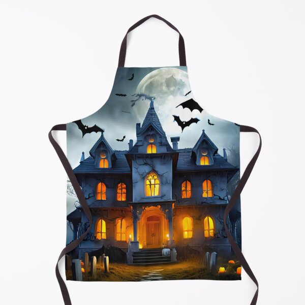 Item preview, Hunted house on a graveyard designed and sold by CuteCreature.