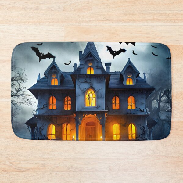 Item preview, Hunted house on a graveyard designed and sold by CuteCreature.