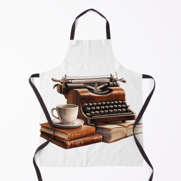 Item preview, Typewriter, Books, and Coffee designed and sold by YegMark.