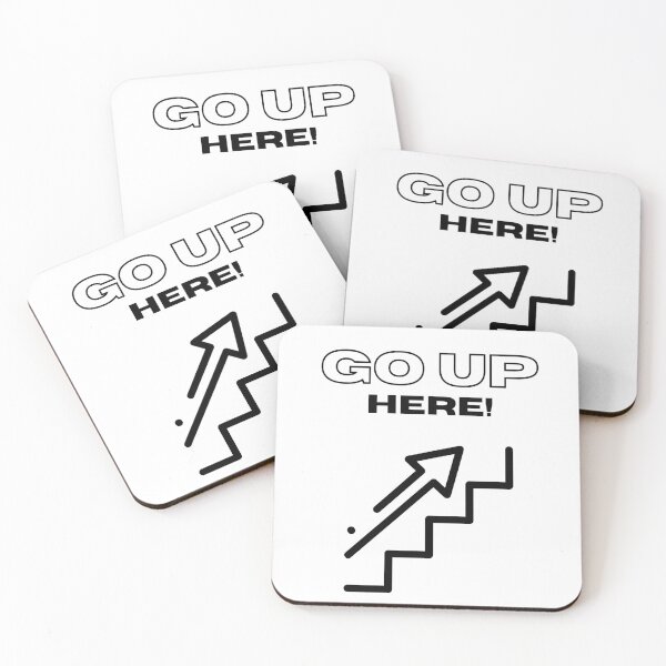 Item preview, Go up here white designed and sold by YIREHCreations.