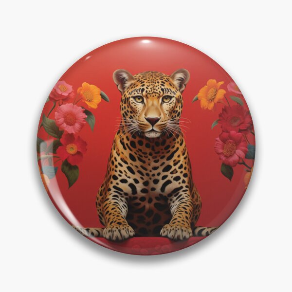Item preview, Leopard and Floral Print. designed and sold by poshprintlab.
