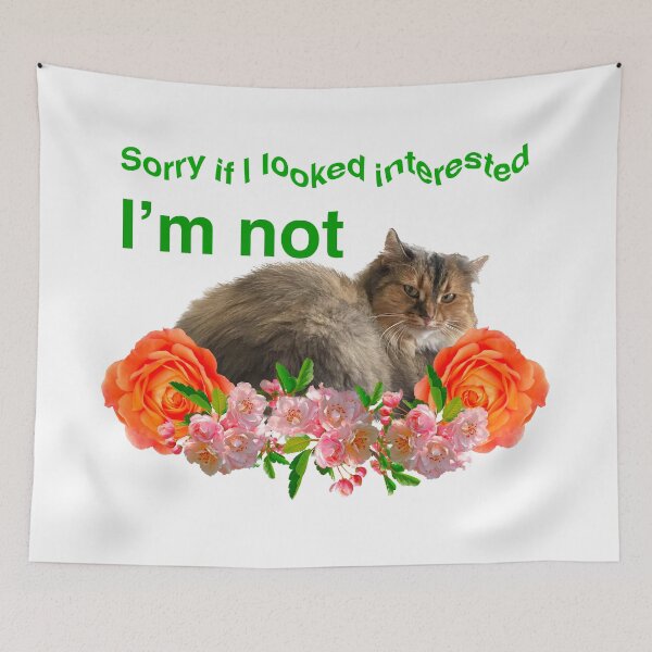 Item preview, Sorry if I looked interested. I’m not. designed and sold by TicaCreations.