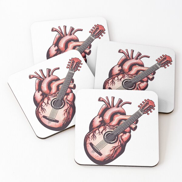 Item preview, Anatomical heart-shaped guitar designed and sold by HcnDesigner.