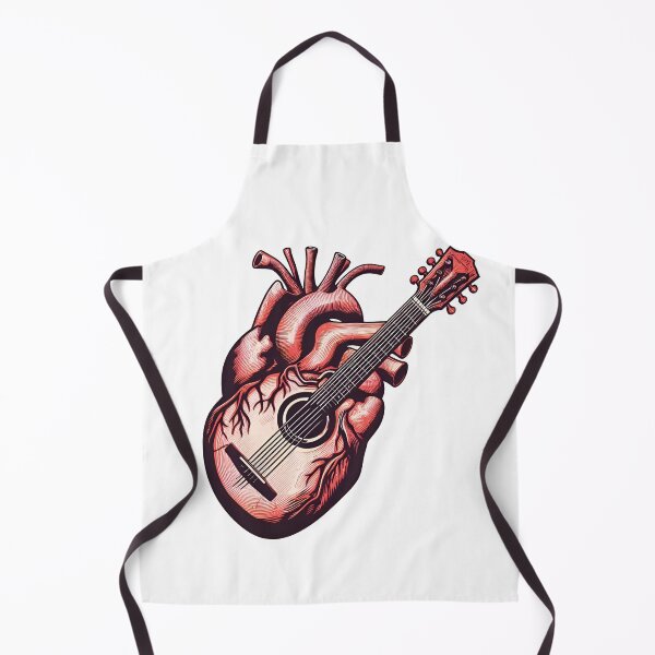 Item preview, Anatomical heart-shaped guitar designed and sold by HcnDesigner.