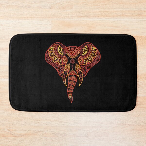 Item preview, Elephant head dot mandala designed and sold by yaZzaboy.