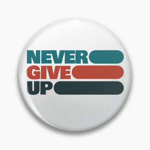 Item preview, Never give up designed and sold by Urban Tibet.