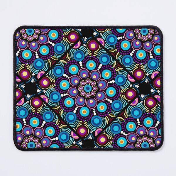 Item preview, Starry Night Dot Mandala Diamond Tile Pattern designed and sold by Triplicate Limited.