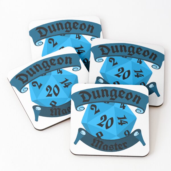 Item preview, Dark Teal Blue Dungeon Master designed and sold by NCalTrinketGal.