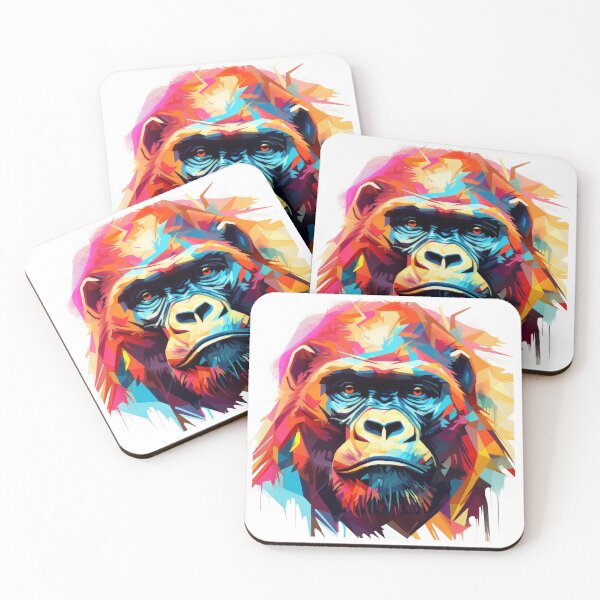 Item preview, Watercolor gorilla designed and sold by robrad.