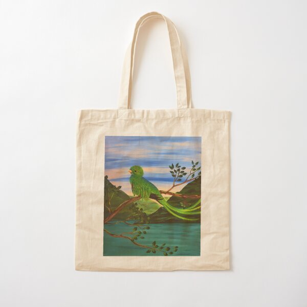 Sustainable Fashion, Woodland Birds Cotton Tote Bag