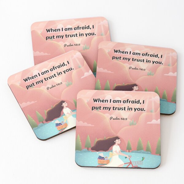 Item preview, When I am afraid, I put my trust in you. designed and sold by Friendly-Shop.
