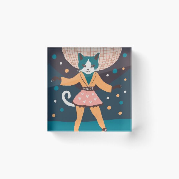 Item preview, Disco cat designed and sold by Marie Smth.