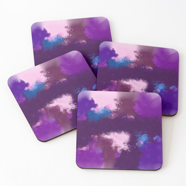 Item preview, True Defiance - Blue Purple Red Violet Abstract designed and sold by Joey Santiago.