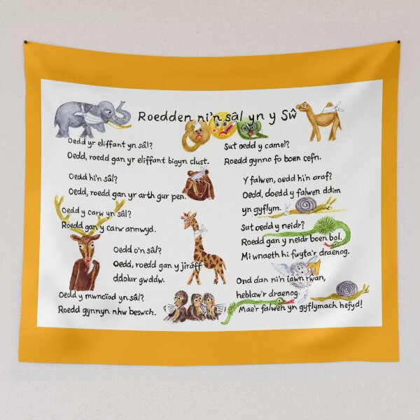 Item preview, Roedden ni'n sâl yn y Sw designed and sold by LymphomaLass.