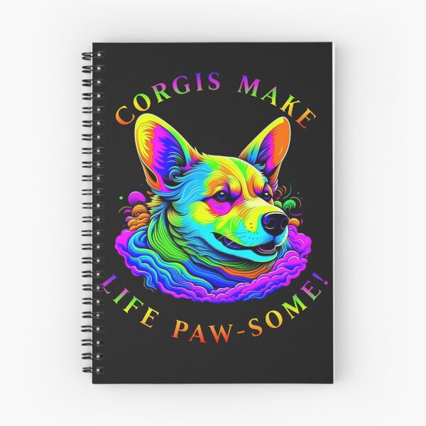 Item preview, Corgis Make Life Paw-Some! designed and sold by SoramDesign.