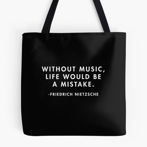 Item preview, Friedrich Nietzsche - Without Music, Life Would Be a Mistake designed and sold by AlanPun.