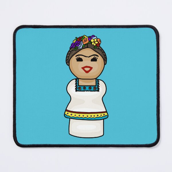 Item preview, Cute Frida Kahlo Portrait designed and sold by Unhinged Heather.
