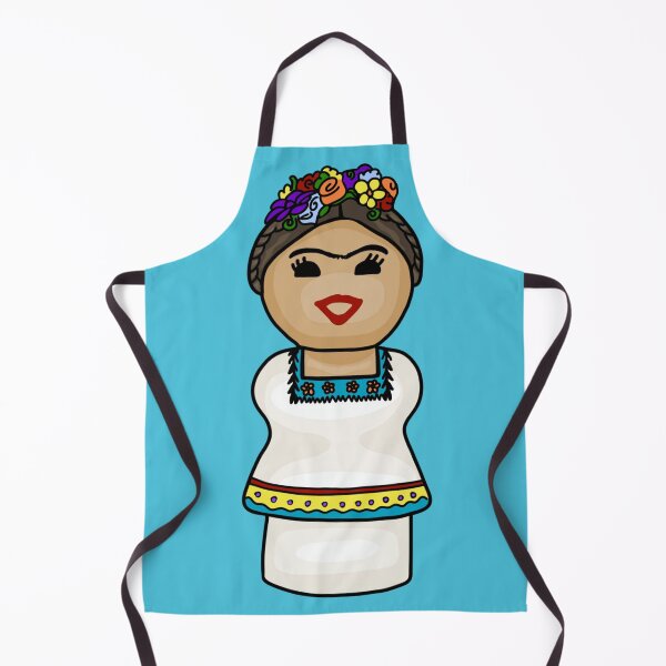 Item preview, Cute Frida Kahlo Portrait designed and sold by Unhinged Heather.