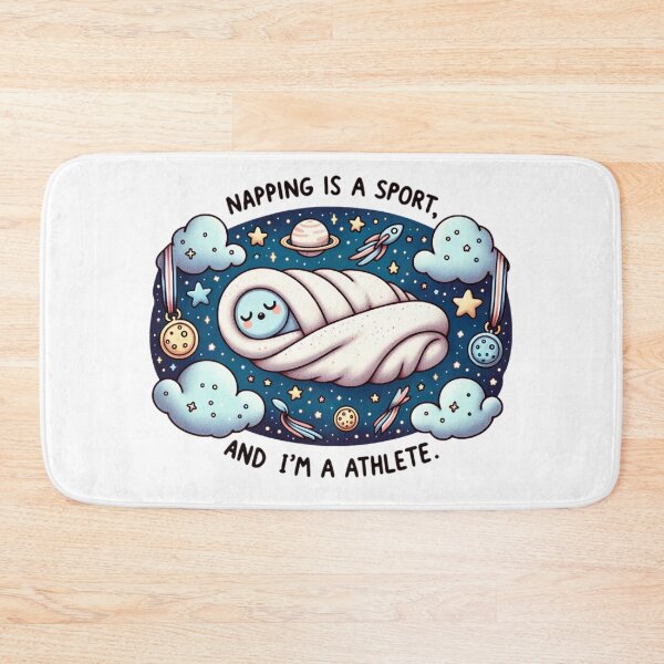 Item preview, Cute, Funny, and Artsy Newborn Napping Digital Print designed and sold by WooshiArt.