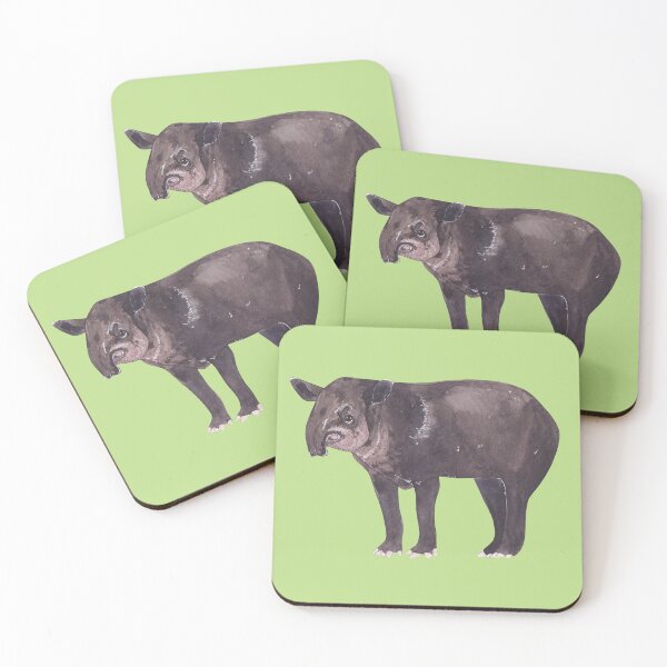 Item preview, MOUNTAIN TAPIR-Tapirus pinchaque designed and sold by BEATRIZ ABAITUA.