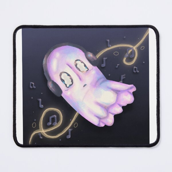 Item preview, Sad napstablook ghost with background designed and sold by Coaruu.