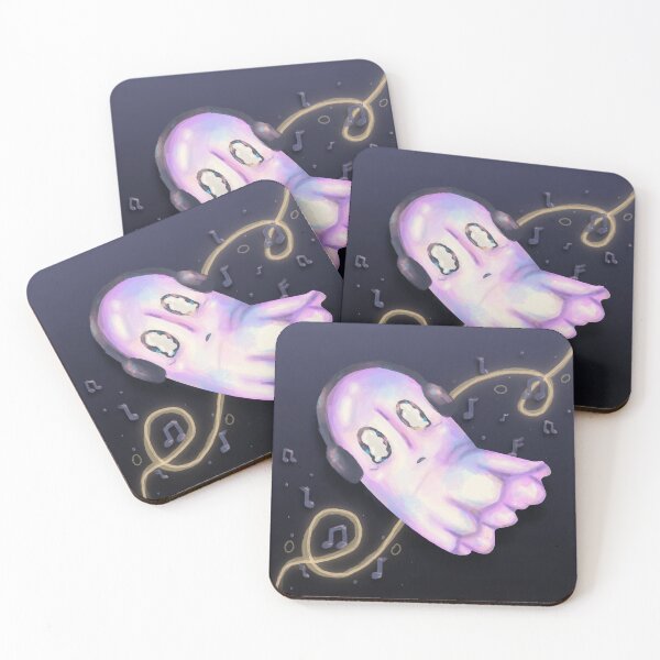 Item preview, Sad napstablook ghost with background designed and sold by Coaruu.