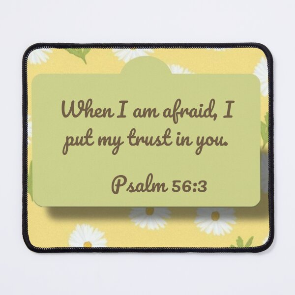 Item preview, When I am afraid, I put my trust in you designed and sold by Friendly-Shop.