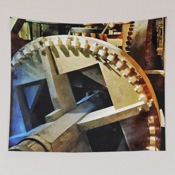 Item preview, Gears in Grist Mill designed and sold by Susan Savad.
