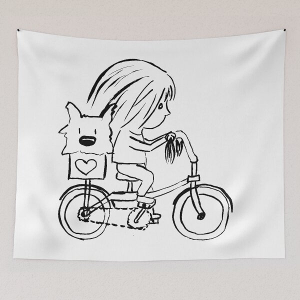 Item preview, Ande & Lily Bike Ride designed and sold by Pat Rooker Studio.