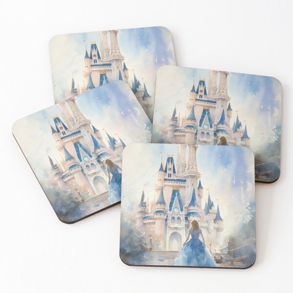 Item preview, Magic Castle Watercolor designed and sold by lostinpixels.