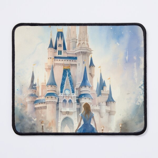 Item preview, Magic Castle Watercolor designed and sold by lostinpixels.