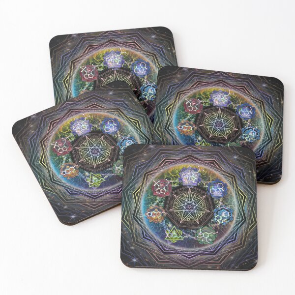 Item preview, Molecules Heptagram Magick designed and sold by Magick Temple.
