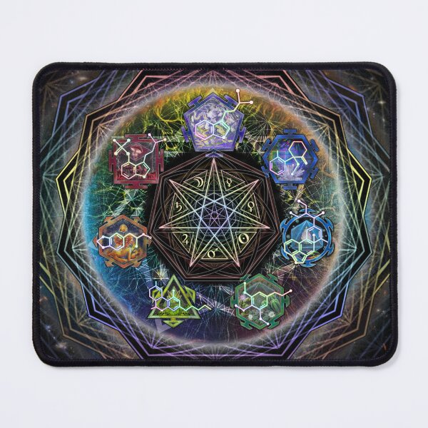 Item preview, Molecules Heptagram Magick designed and sold by Magick Temple.