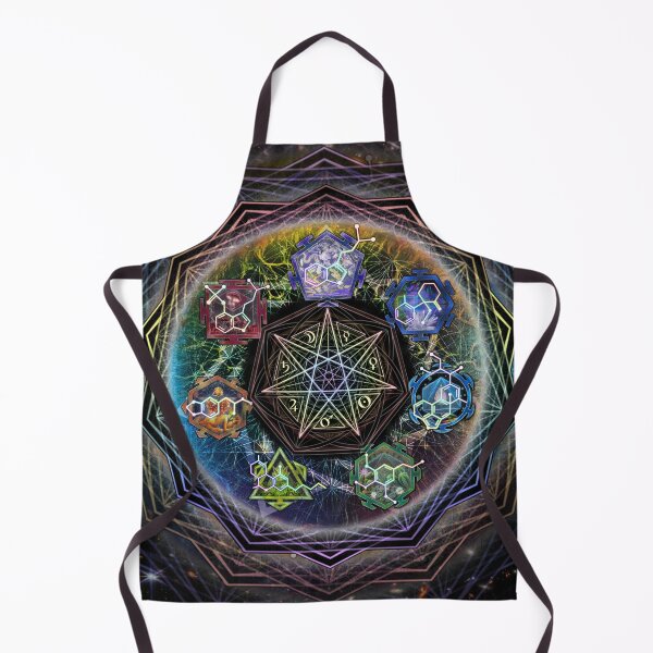Item preview, Molecules Heptagram Magick designed and sold by Magick Temple.