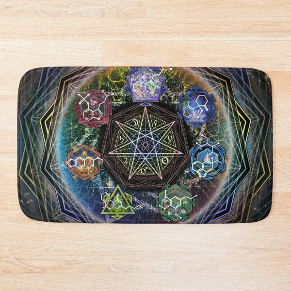 Item preview, Molecules Heptagram Magick designed and sold by Magick Temple.