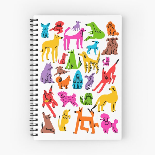 Item preview,  Cheerful, colorful dogs designed and sold by noico.