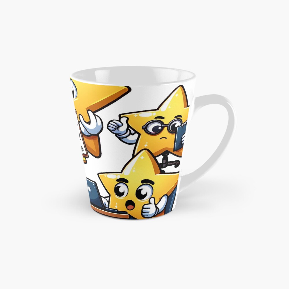 Vista previa del artículo con la obra «Taza cónica», diseñado y vendido por The-Library.