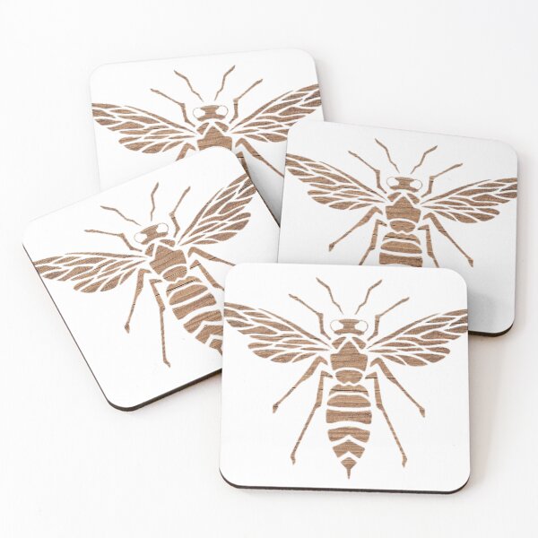 Item preview, wood wasp designed and sold by Giobar22.