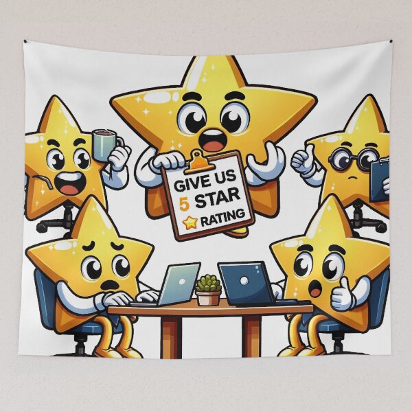 Item preview, Premium 5-Star Rating Logo Design for Your Ultimate Brand Identity designed and sold by The-Library.