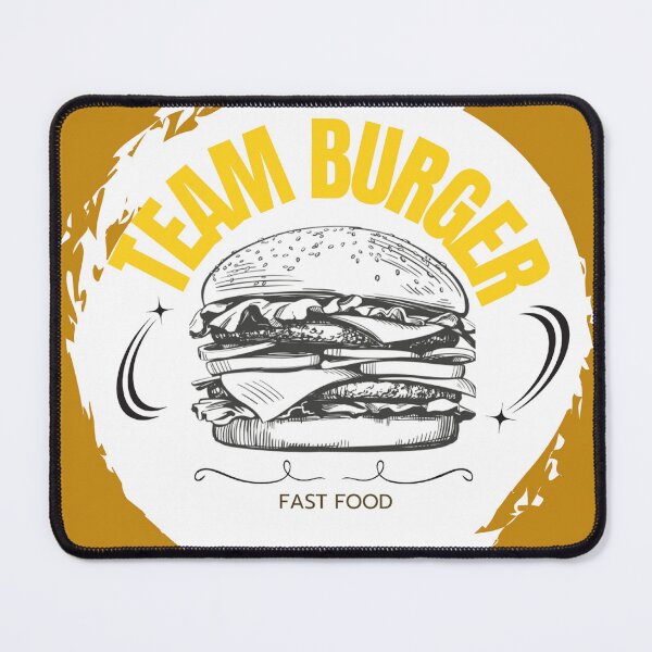 Item preview, team burger - illustrative image designed and sold by MayretteArt21.