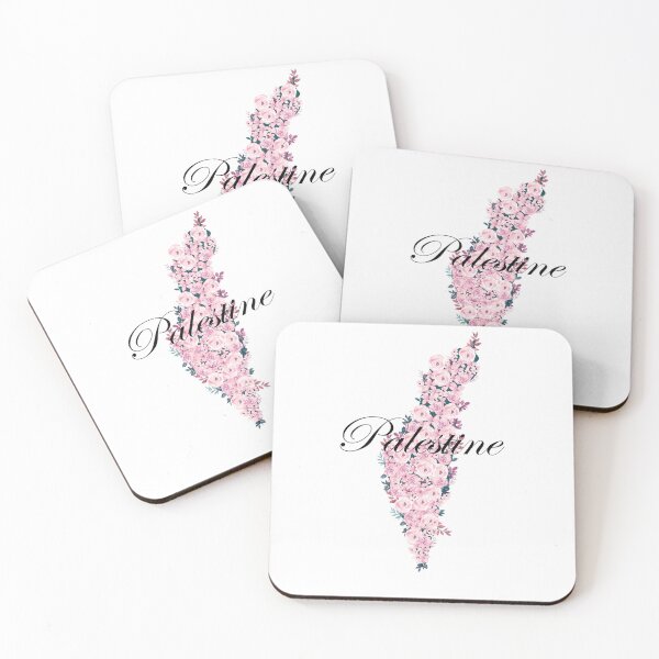 Item preview, Palestine flower map designed and sold by RsomKhan.