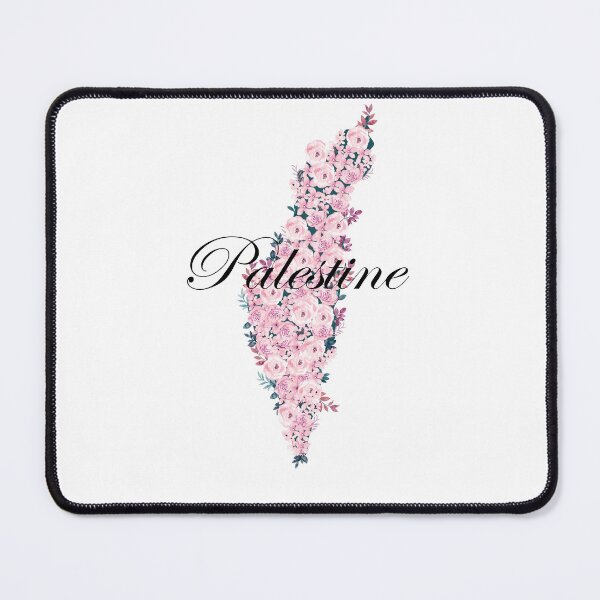 Item preview, Palestine flower map designed and sold by RsomKhan.