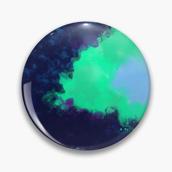 Item preview, Good Riddance - Blue Green Violet Abstract designed and sold by Joey Santiago.