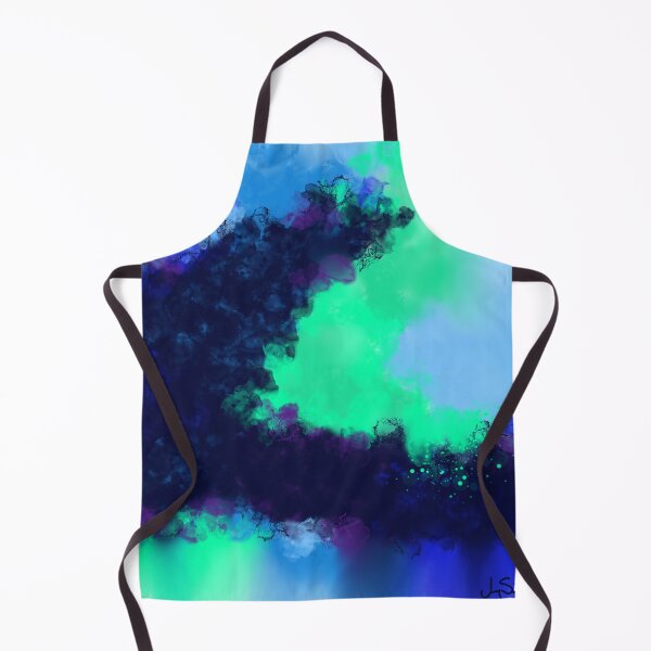 Item preview, Good Riddance - Blue Green Violet Abstract designed and sold by Joey Santiago.