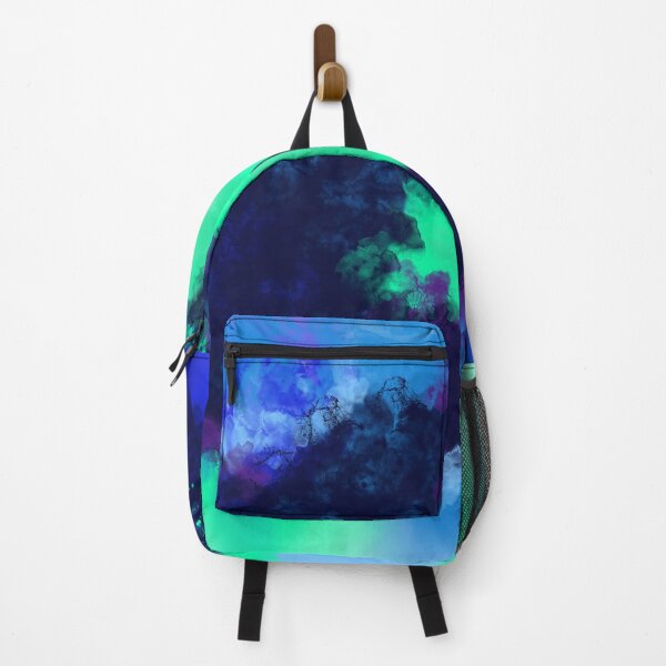 Item preview, Good Riddance - Blue Green Violet Abstract designed and sold by Joey Santiago.